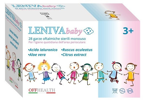 off health leniva baby garze oftalmiche 28 pezzi ean 8056420810356