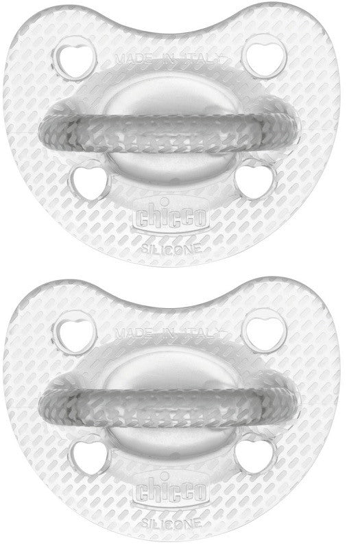artsana chicco chicco gommotto silicone crystal 6 16 mesi 2 pezzi chicco ean 8058664175482