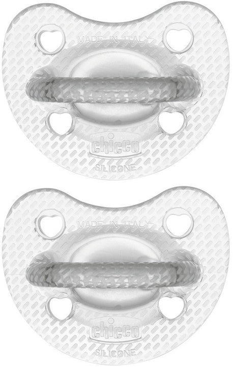 artsana chicco chicco gommotto silicone crystal 6 16 mesi 2 pezzi chicco ean 8058664175482