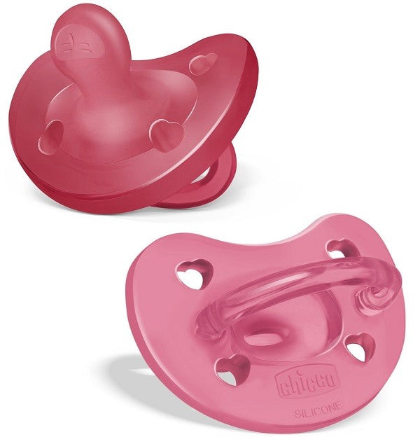 artsana chicco chicco gommotto silicone rosa 16 36 mesi 2 pezzi chicco ean 8058664175376