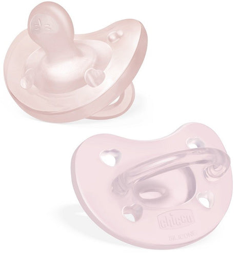 artsana chicco chicco gommotto silicone rosa 2 6 mesi 2 pezzi chicco ean 8058664175352