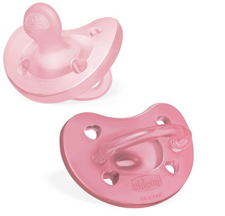 chicco artsana chicco gommotto silicone rosa 6 16 mesi 2 pezzi chicco ean 8058664175369