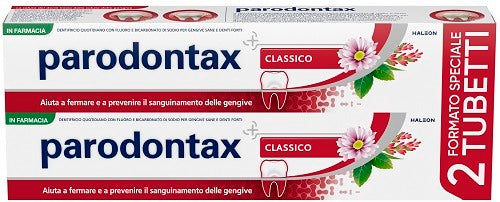 haleon italy parodontax bipack classic 2 x 75 ml parodontax ean 5054563204455