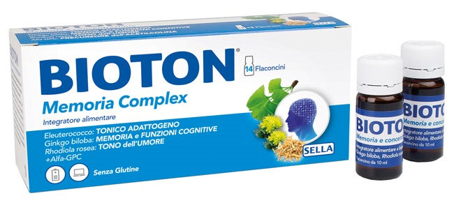 sella bioton memoria complex 14 flaconcini da 10 ml bioton ean 8032632602477