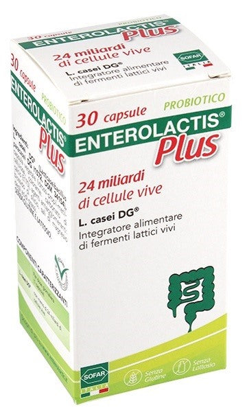 gmm farma enterolactis plus 30 capsule enterolactis