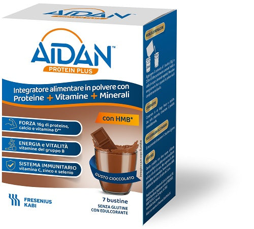 fresenius aidan protein plus cioccolato 7 bustine ean 4051895039237