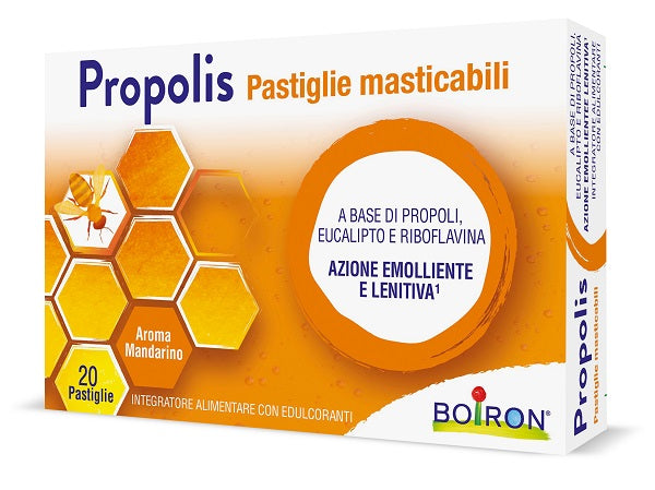 boiron specialita propolis pastiglie mandarino 20 g boiron ean 8052432891215