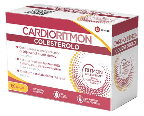 dompe farmaceutici spa cardioritmon colesterolo 60 capsule ean 8024825001358
