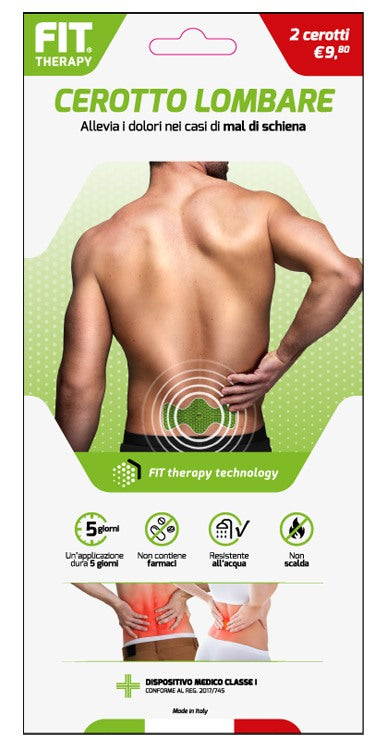 d fenstec fit therapy cerotto lombare 2 pezzi ean 8051277674113