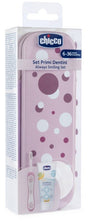 chicco artsana chicco set dentale 6 mesi rosa chicco ean 8058664175536