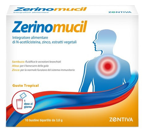 zentiva italia zerinomucil 10 bustine 36 g
