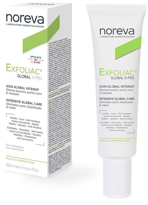noreva exfoliac global x pro crema 30 ml ean 3571940004528