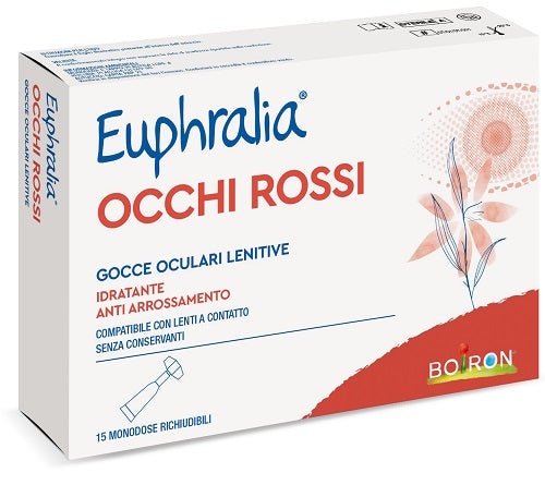 boiron specialita gocce oculari lenitive euphralia occhi rossi 15 flaconcini monodose 05 ml boiron ean 8052432891239