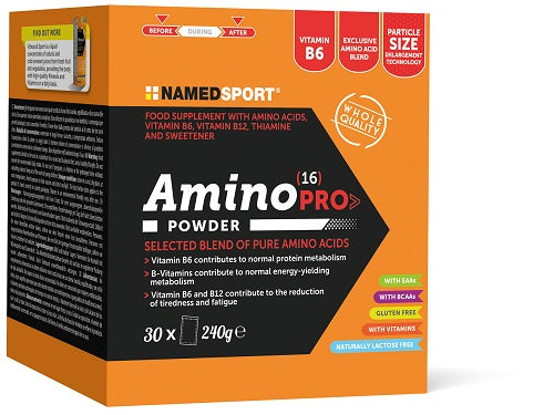 named sport amino 16 pro powder 30 bustine named ean 8058268962006