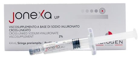 abiogen pharma jonexa up siringa intra articolare sodio ialuronato cross linkato 2 44 ml abiogen ean 8056515860761