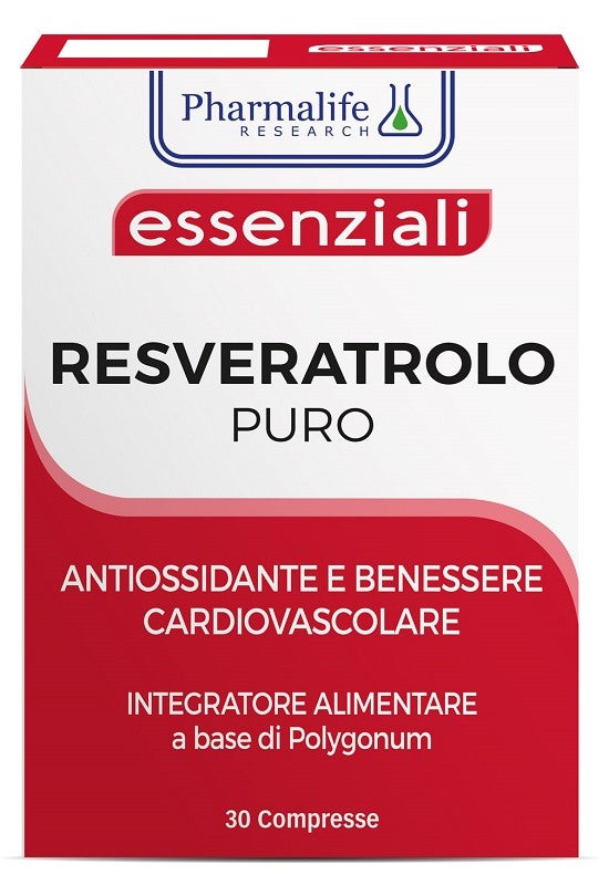 pharmalife research resveratrolo puro 30 compresse pharmalife research ean 8052275434518