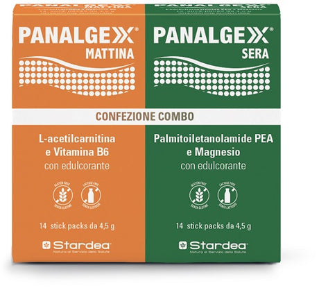 stardea panalgexx mattina 14 stickpack panalgexx sera 14 stickpack confezione combo stardea ean 8053614910588