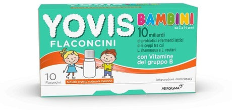 alfasigma chc yovis bambini banana 10 flaconcini da 10 ml yovis ean 8020030150874