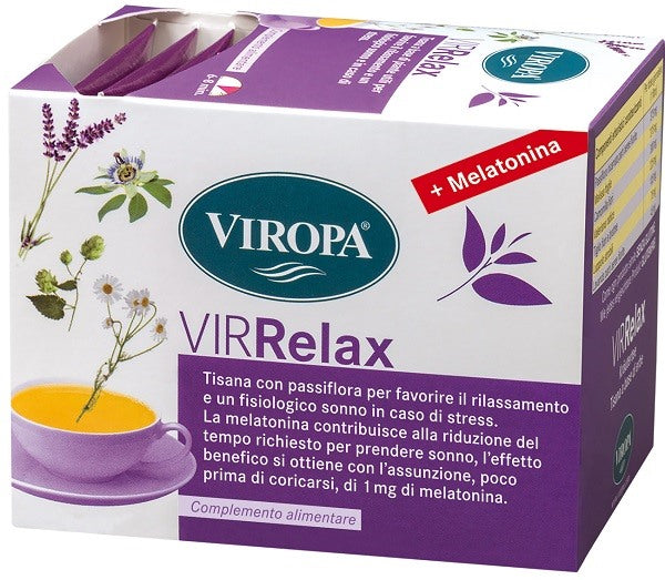 vital factors italia viropa vir relax tisana passiflora 15 filtri 6 g viropa ean 8012636005252