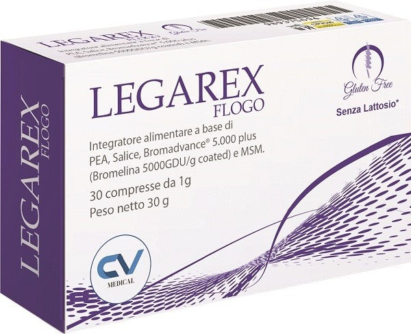 cv medical srl legarex flogo 30 compresse