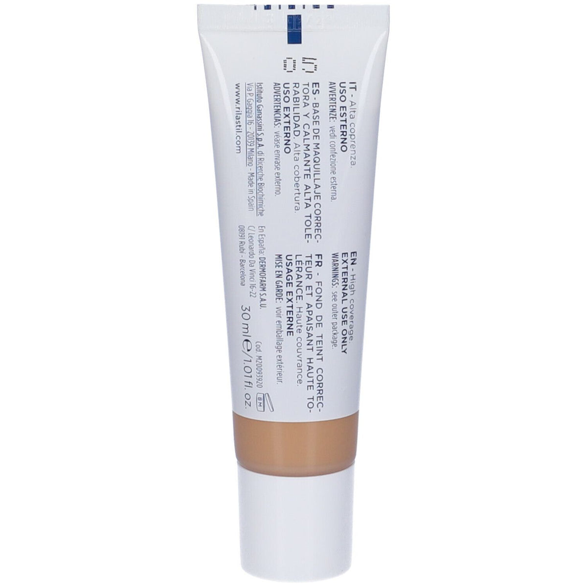 Rilastil Base Corretiva Calmante 05 30 Ml Rilastil