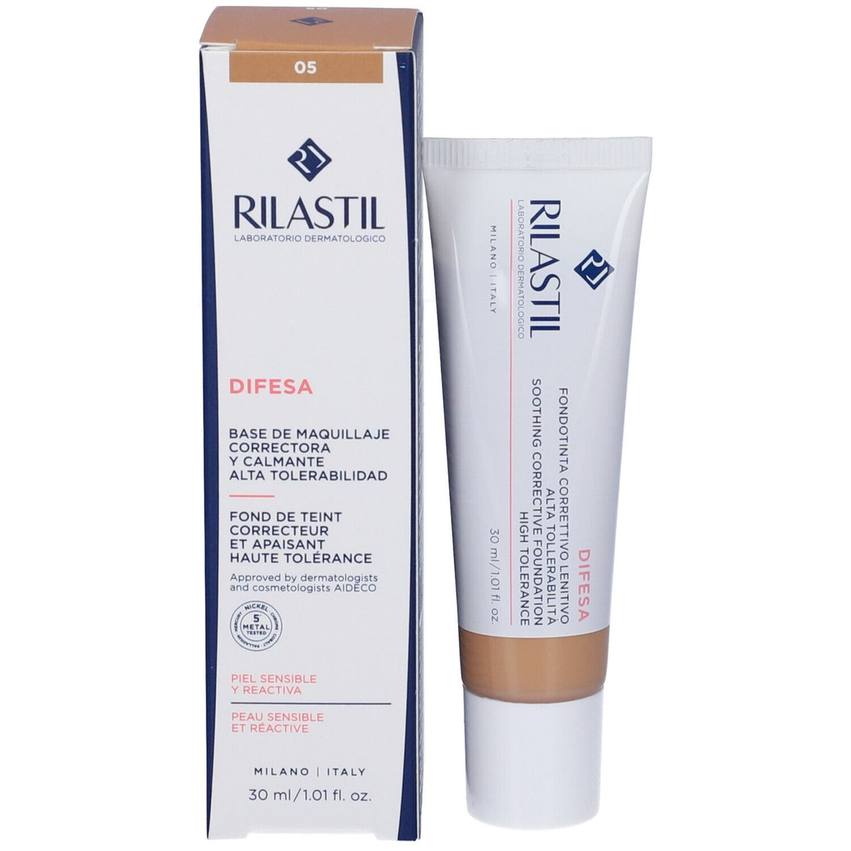 Rilastil Base Corretiva Calmante 05 30 Ml Rilastil