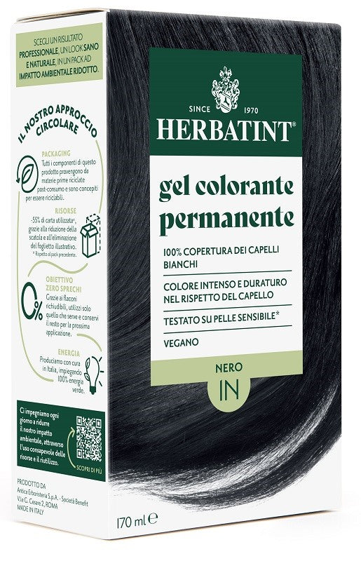 antica erboristeria herbatint 1n nero 170 ml herbatint ean 8016744807456