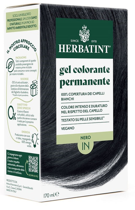 antica erboristeria herbatint 1n nero 170 ml herbatint ean 8016744807456