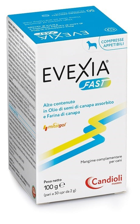 candioli veterinari evexia fast 50 compresse candioli ean 8025767665158
