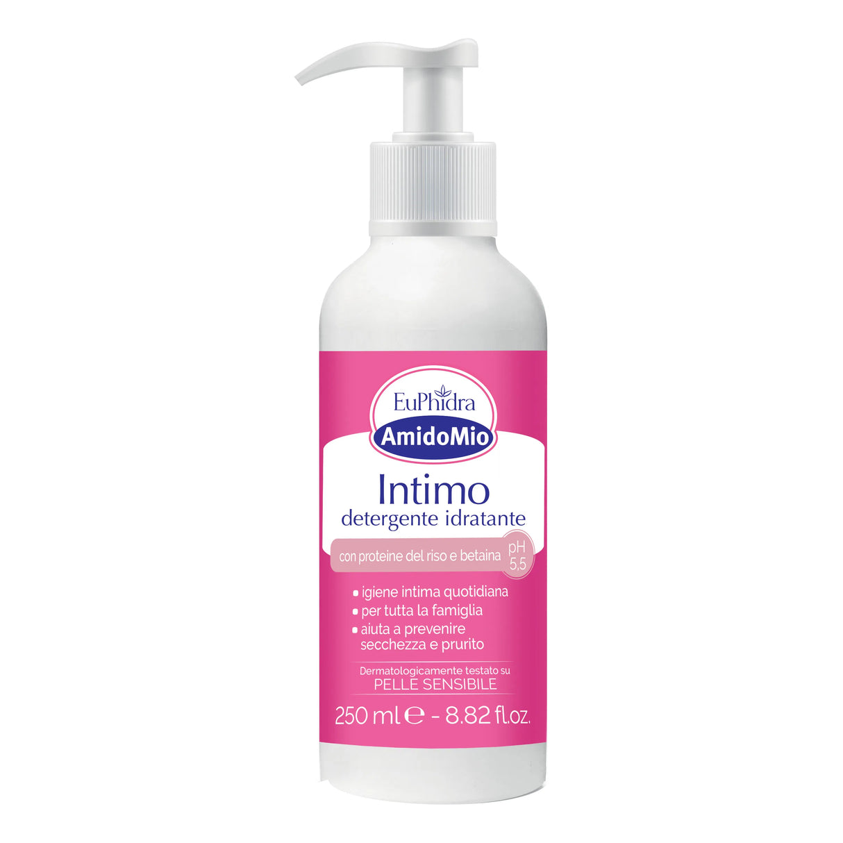 Euphidra Amidomio Intim Reinigungsmittel Feuchtigkeitsspendend 250 Ml Euphidra