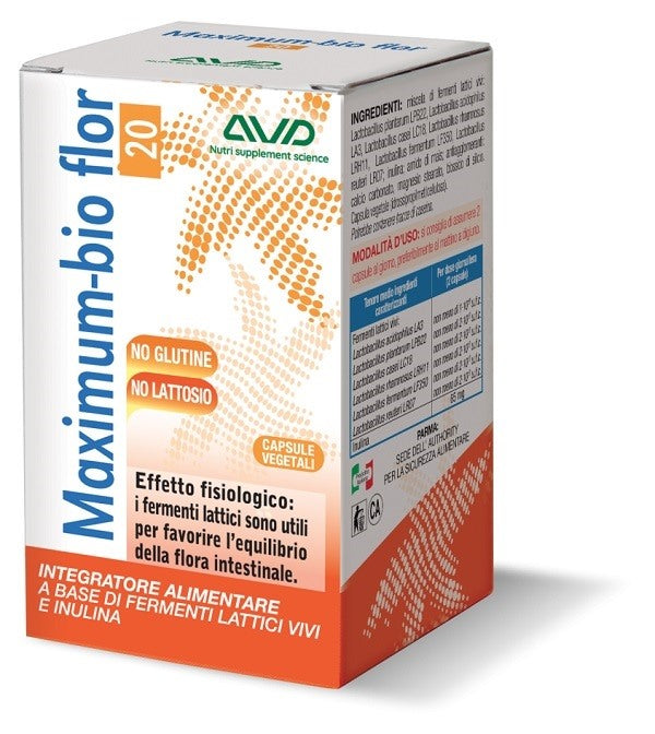 a v d reform maximum bio flor 20 75 capsule a v d reform ean 8059173430802