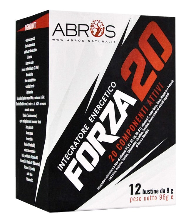 abros forza20 12 bustine abros ean 8032758227196