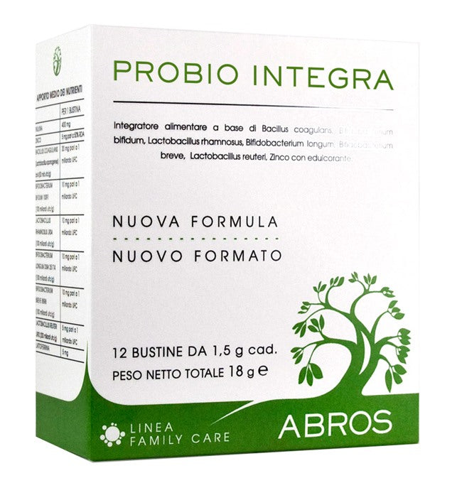 abros probiointegra abros 12 bustine abros ean 8032758227103