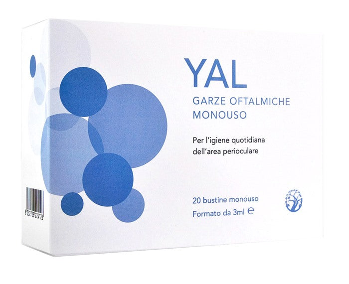 abros salviettine oculari yal 20 pezzi abros ean 8032758224126