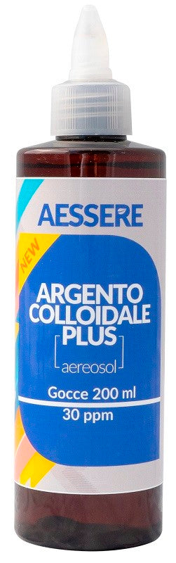 aessere argento colloidale plus gocce 200 ml aessere ean 8002461640889