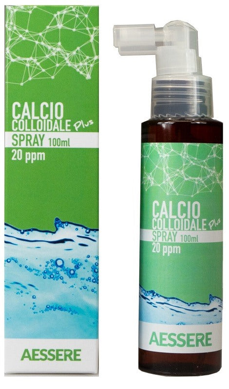 aessere calcio colloidale plus spray 20ppm medicazione 100 ml aessere ean 8002461642050