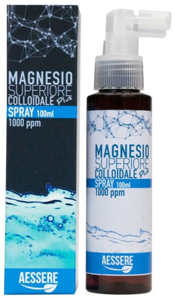 aessere srl magnesio superiore colloidale plus spray 1000 ppm 100 ml aessere ean 8002461641701