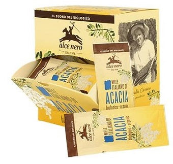 alce nero miele di acacia bio 32 bustine alce nero ean 8009004809192
