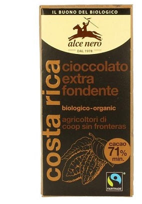 alce nero tav ciocc extra fondente bio fairtrade 100 g alce nero ean 8009004901186