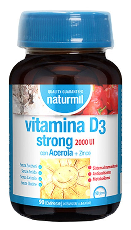 alcea dietmed naturmil vitamina d3 strong 2000 ui 90 compresse ean 5605481408915