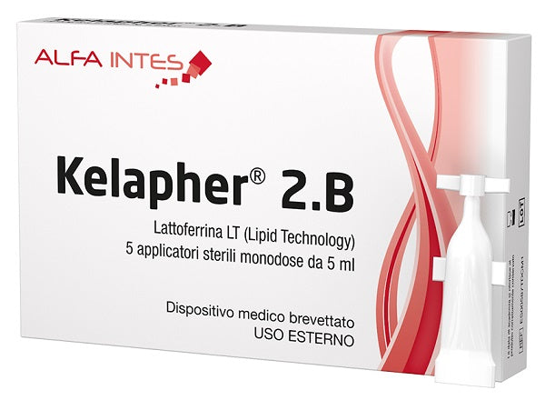 alfa intes ind ter splendore kelapher 2b 5 applicatori sterili monodose da 5 ml terapia topica alfa intes