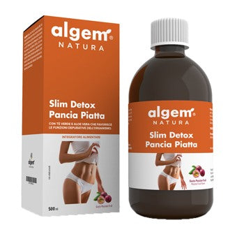algem natura slim detox pancia piatta 500 ml algem natura