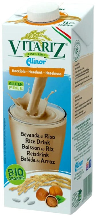 alinor vitariz bevanda di riso e nocciola bio 1 litro vitariz ean 8000215204394