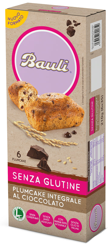 alpipan bauli plumcake integrale cioccolato 6x35 g bauli ean 8033267890659