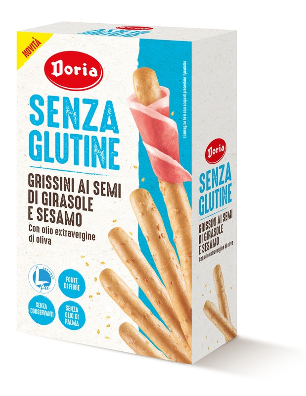 alpipan doria grissini semi girasole sesamo 5x20 g doria ean 8033267890444