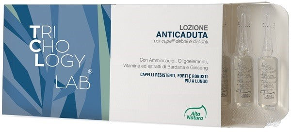 alta natura inalme srl trichology lab lozione tricologica 20 fiale anticaduta alta natura ean 8050534219609