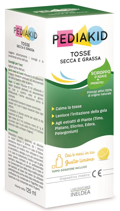 anfatis pediakid tosse secca e grassa sciroppo 125 ml anfatis ean 3700225602580