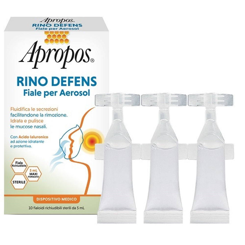 apropos apropos rino defens 10 fiale 5 ml per aerosol apropos ean 8026486019383