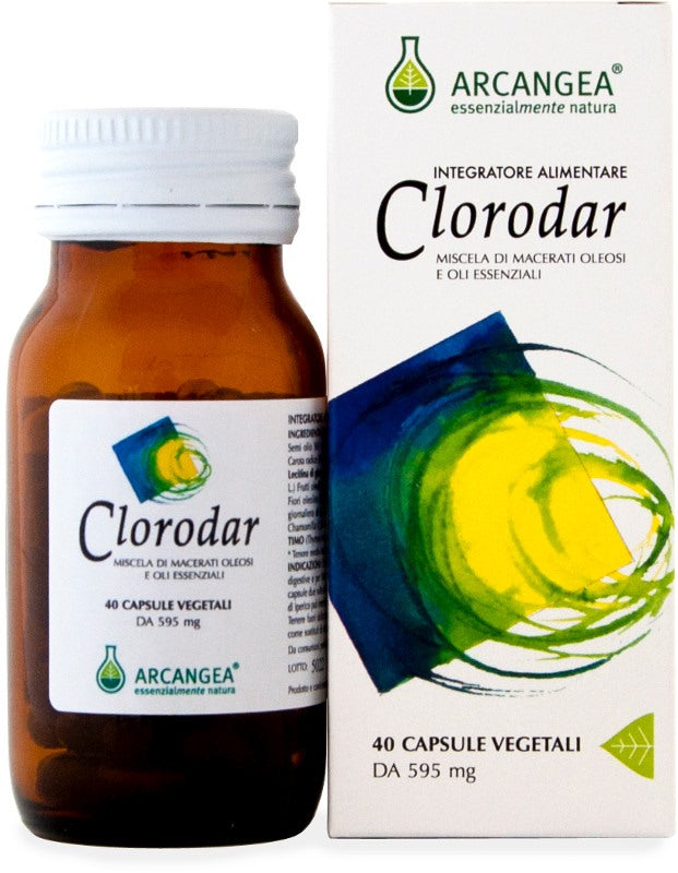 arcangea srl clorodar 40 capsule vegetali arcangea