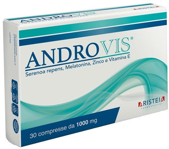 aristeia farmaceutici srl androvis 30 compresse ean 8056209550107